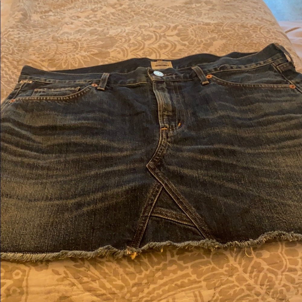 Jean skirt